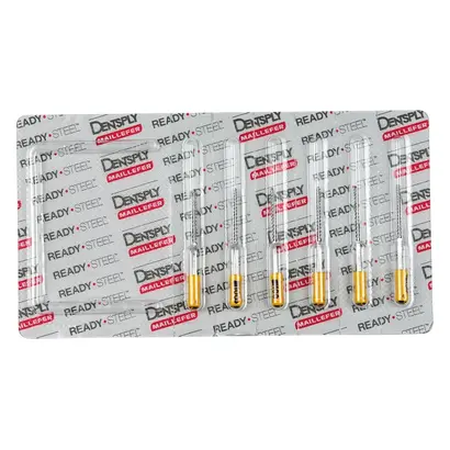 MAILLEFER INSTRUMENTS HOLDING Sàrl READYSTEEL K-Files 25mm ISO100 Pa 6