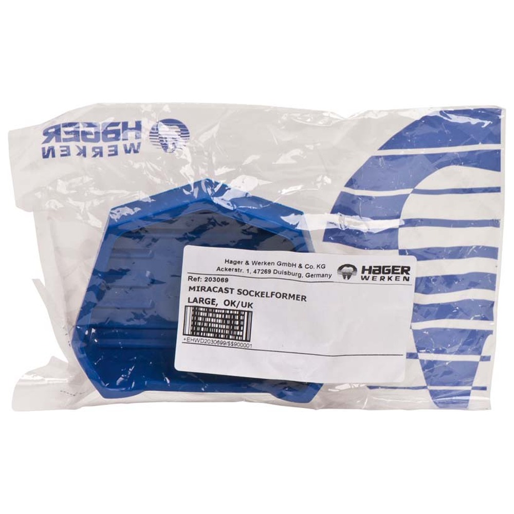 Hager & Werken Miracast - Stück Sockelformer large OK, UK
