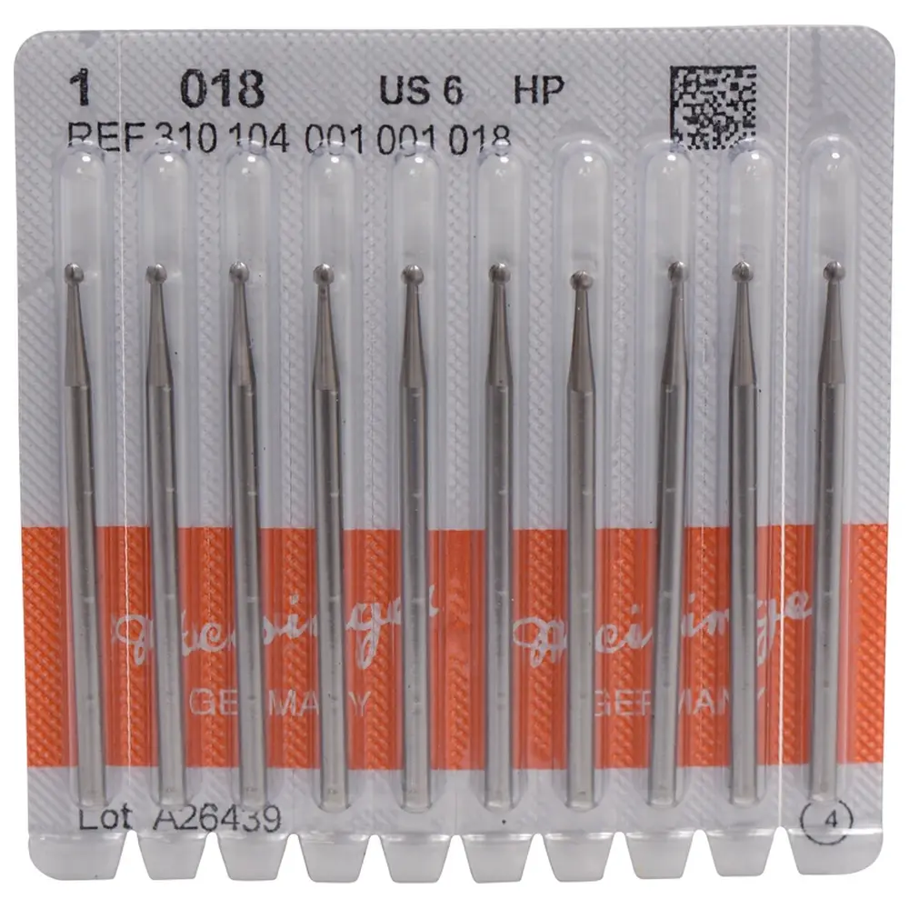 Hager & Meisinger Stahlbohrer 1 - Packung 10 Stück HP, Figur 001, ISO 018