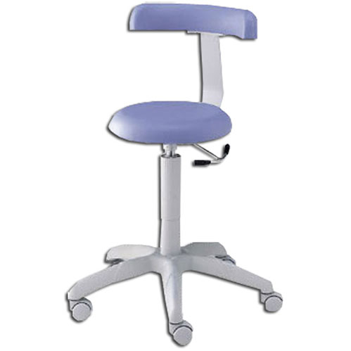 Arbeitsstuhl, Drehstuhl mit drehender Sitzfläche, höhenverstellbar Farbe: Blau