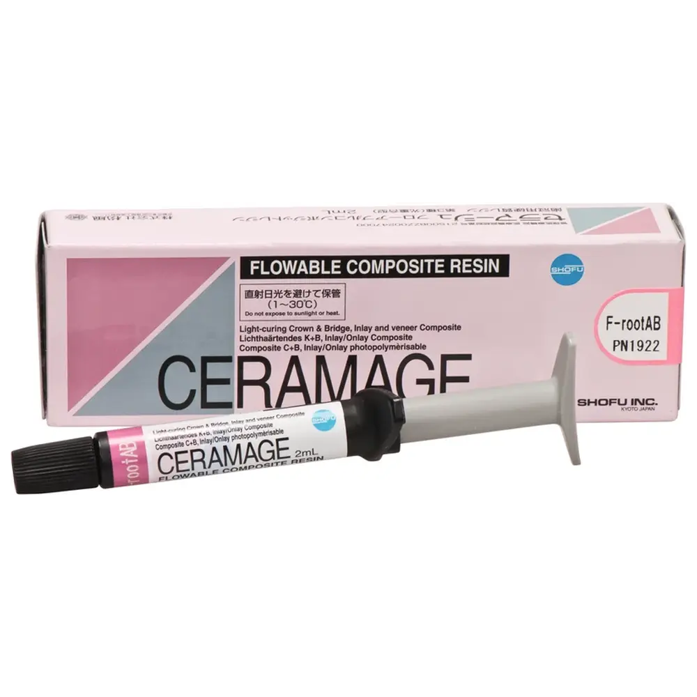 SHOFU CERAMAGE - Spritze 2 ml Komposit flowable F-rootAB