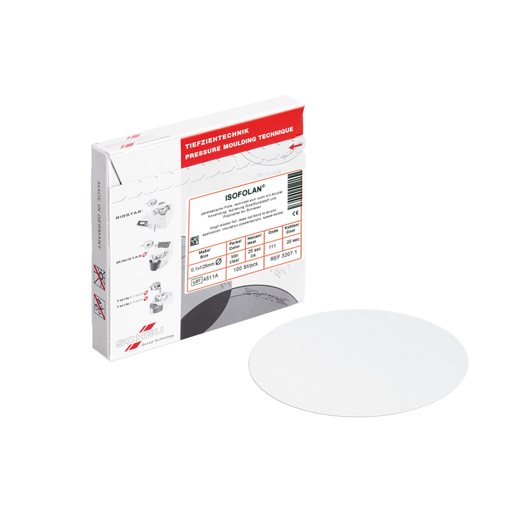 Isofolan-Folie 0,1x120mm rund 100St
