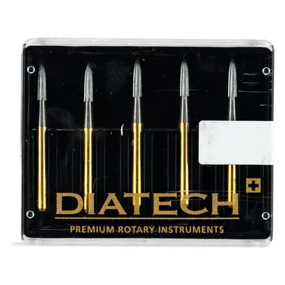 COLTENE DIATECH CF246 - Packung 5 Stück FG, Figur 247 spitz, 5,5 mm, ISO 012