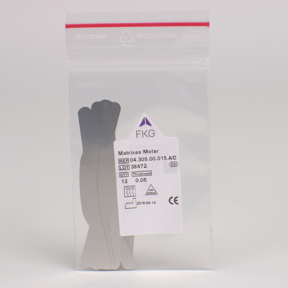 Matrizen FKG 309T Stahl 0,05 Dtz