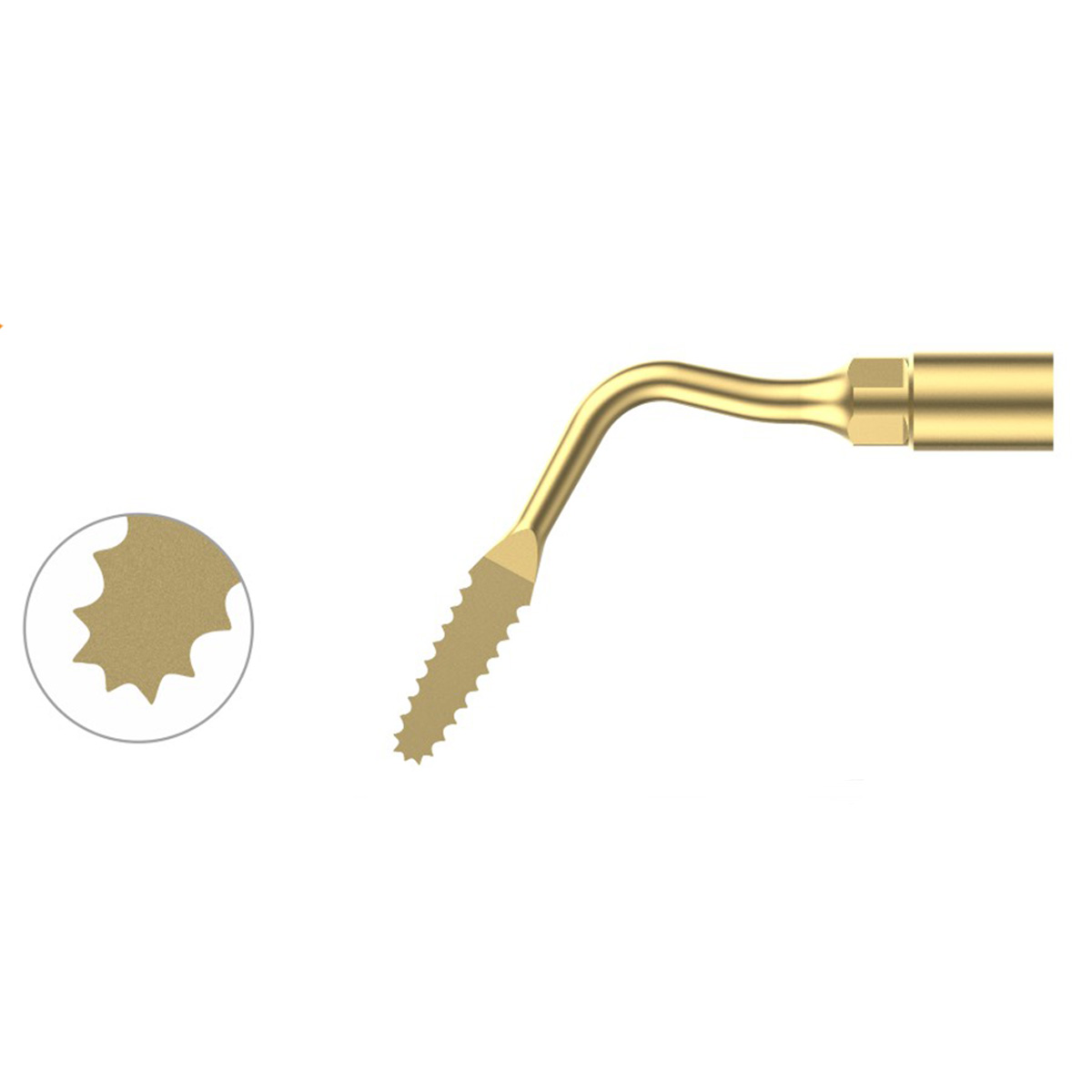 Xpedent Ultraschallspitze US2B Chirurgie (passend für den Einsatz mit MECTRON® Geräten)