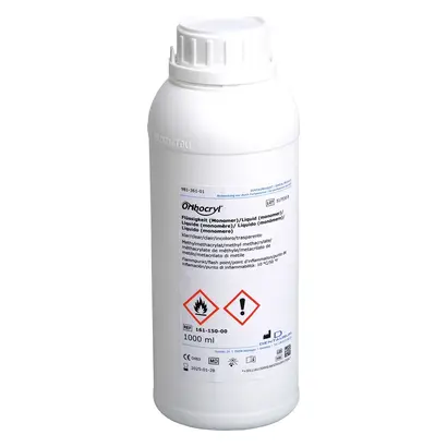 Dentaurum GmbH & Co. KG Orthocryl Flüssigkeit klar Flasche 1l