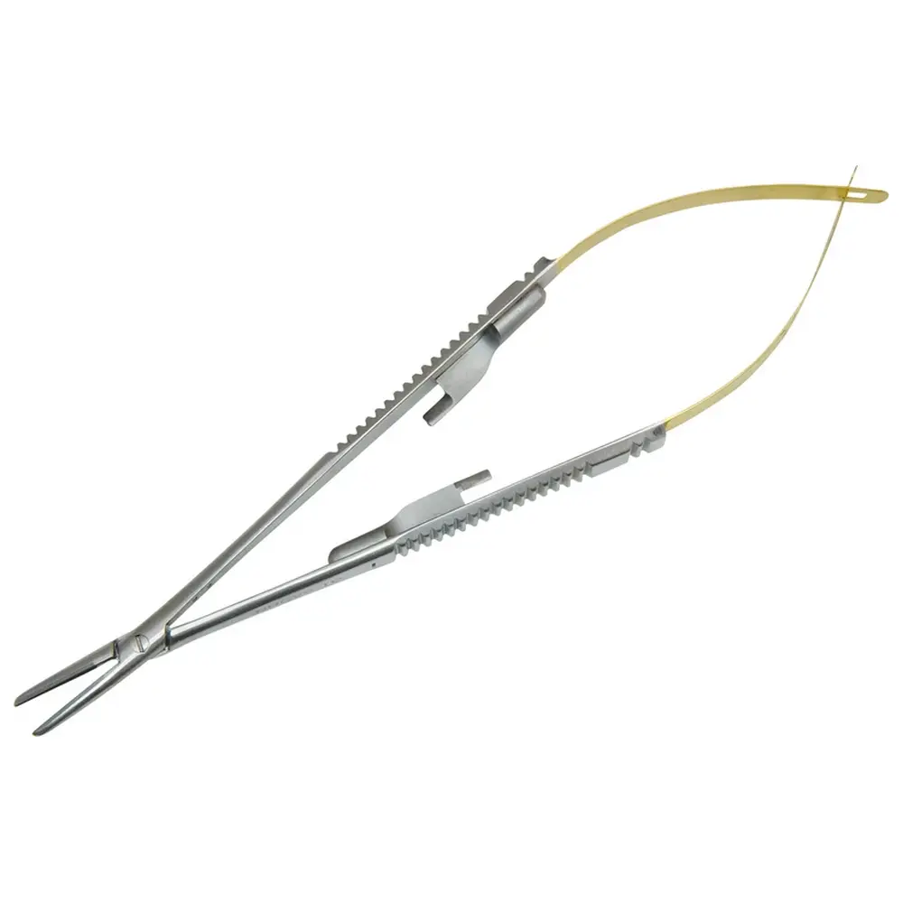 Kentzler-Kaschner KKD® Nadelhalter TC Line nach Castroviejo - Stück NH-TCCVs14, 14 cm, gerade