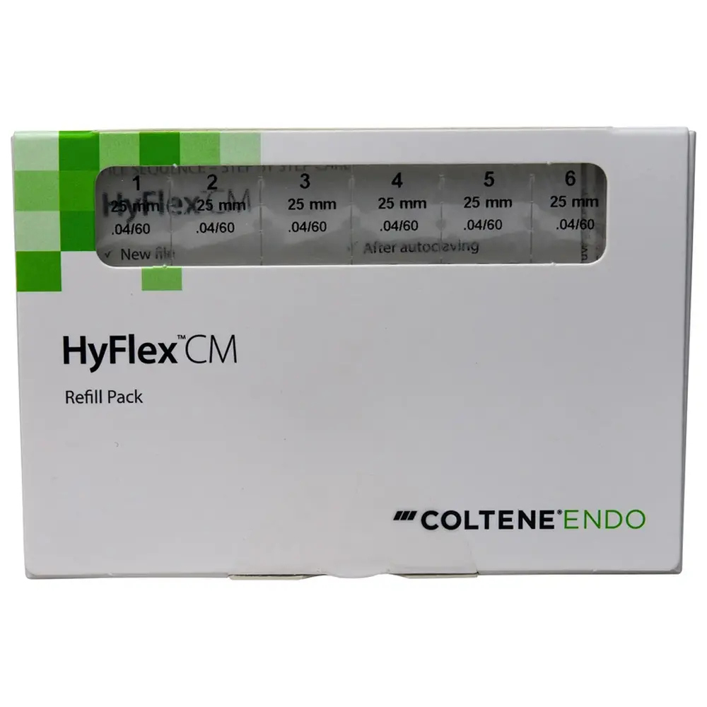 COLTENE HyFlex® CM - Packung 6 Stück 25 mm, Taper.04 ISO 060