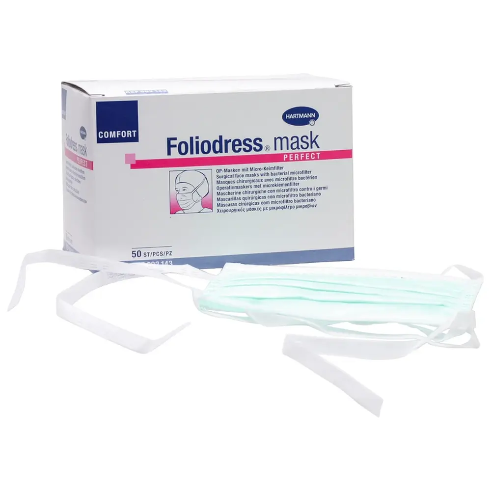 HARTMANN Foliodress® mask COMFORT PERFECT - Packung 50 Stück grün