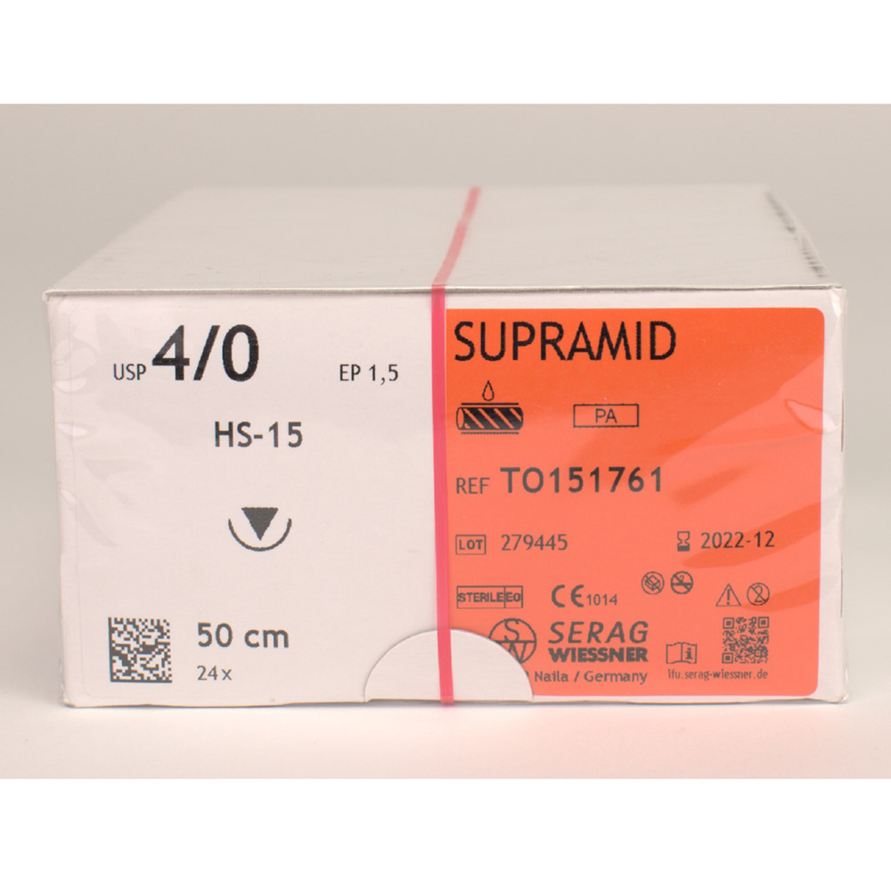 Supramid schwarz HS-15 EP1,5 2Dtz