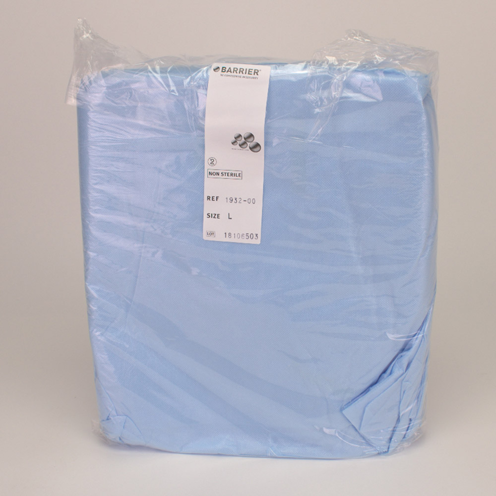 Barrier Schutzm. L unst. blau dicht 50St