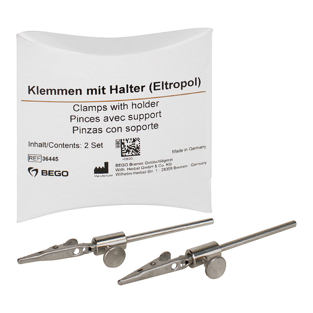 Ersatzklemmen m. Halter Eltropol 2St