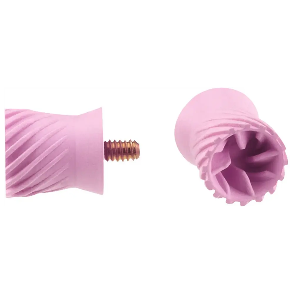 Young Dental Young™ Prophylaxekelch Elite weich - Packung 144 Stück pink, kurz, extraweich, Screw Type