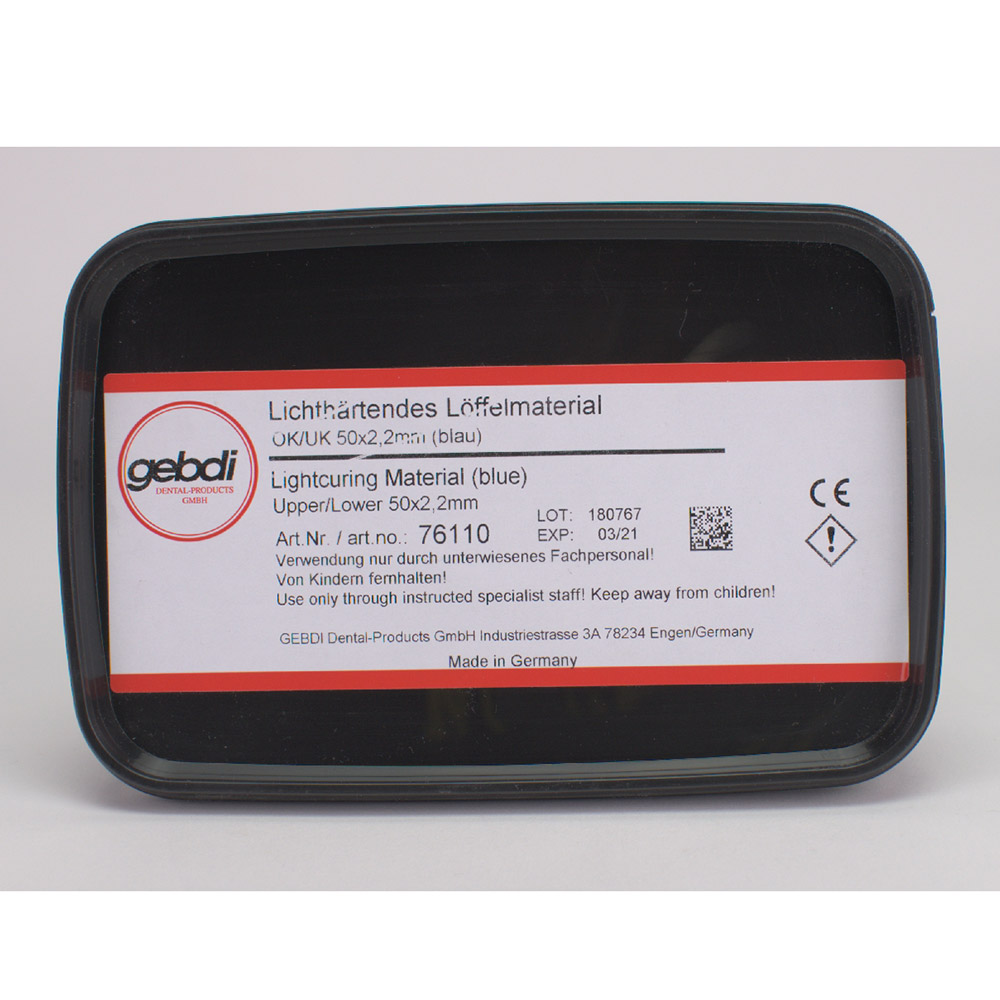 GX35451_Loeffelmaterial_LC_blau__OKUK_Pa Löffelmaterial LC blau OK/UK Pa