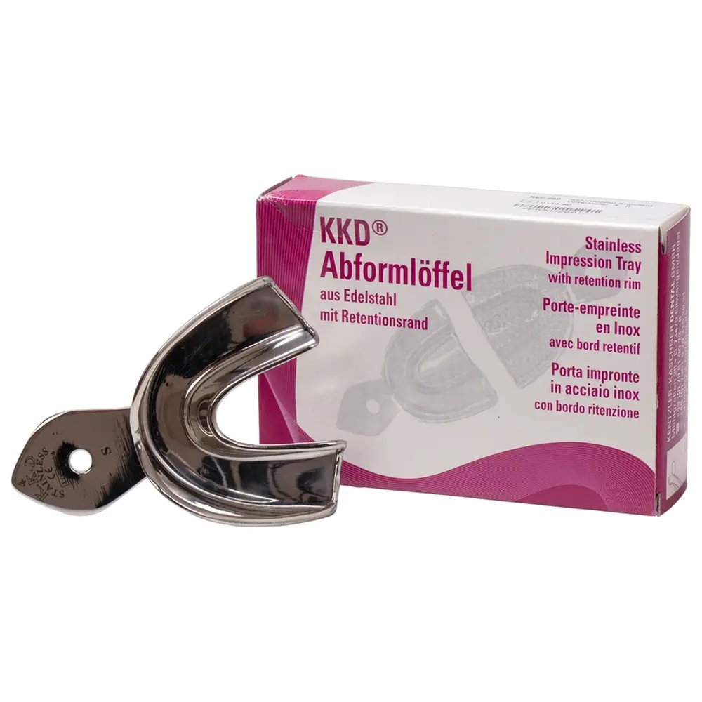Kentzler-Kaschner KKD® Abformlöffel Standardabdruck - Stück UK-4, S, voll