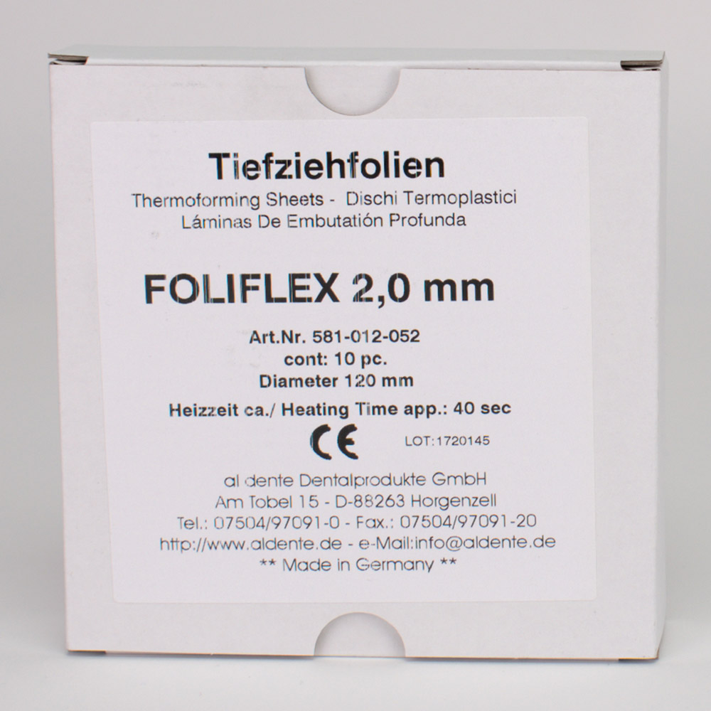 Foliflex transparent 2,0x120mm 10St