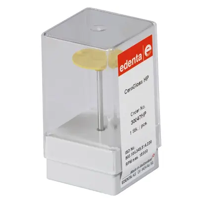 Edenta CeraGloss-Flex - Stück gelb, HP, Figur 345, 0,6 mm, ISO 220