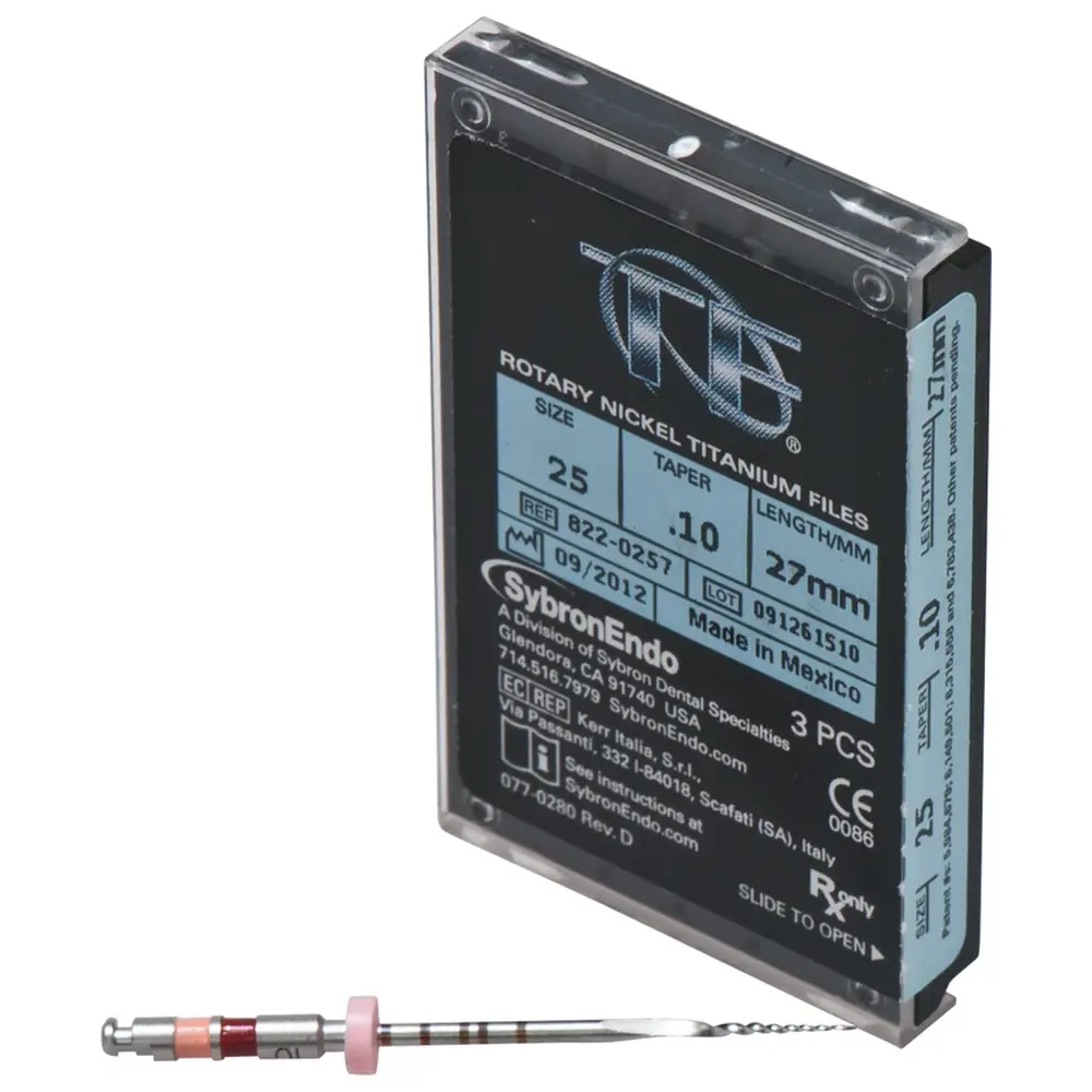 Kerr TF Feilen System - Packung 3 Stück 27 mm, Taper.10 ISO 010