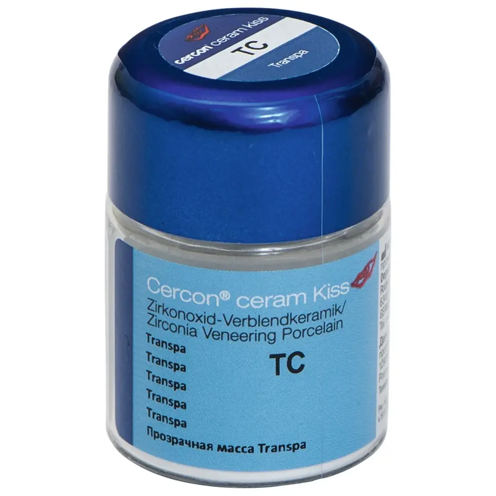 Dentsply Sirona Cercon® ceram Kiss - Dose 20 g Pulver transparent TC