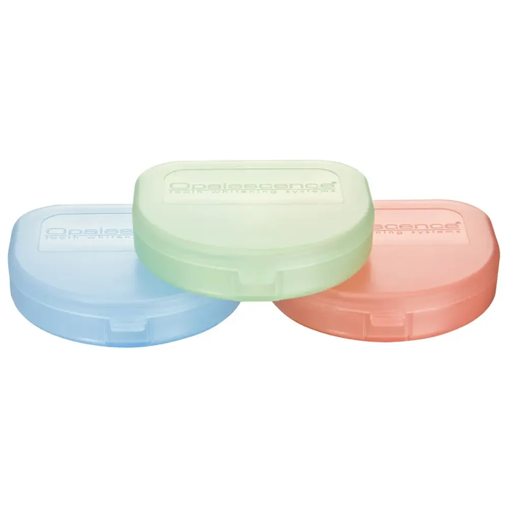 Ultradent Products Opalescence™ Aufbewahrungsboxen - Packung 20 Stück farbig (6 x blau, 7 x grün, 7 x melone)