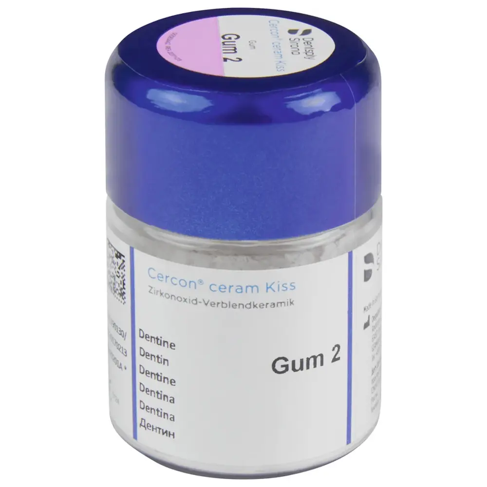 Dentsply Sirona Cercon® ceram Kiss - Dose 20 g Pulver dentin gum 2