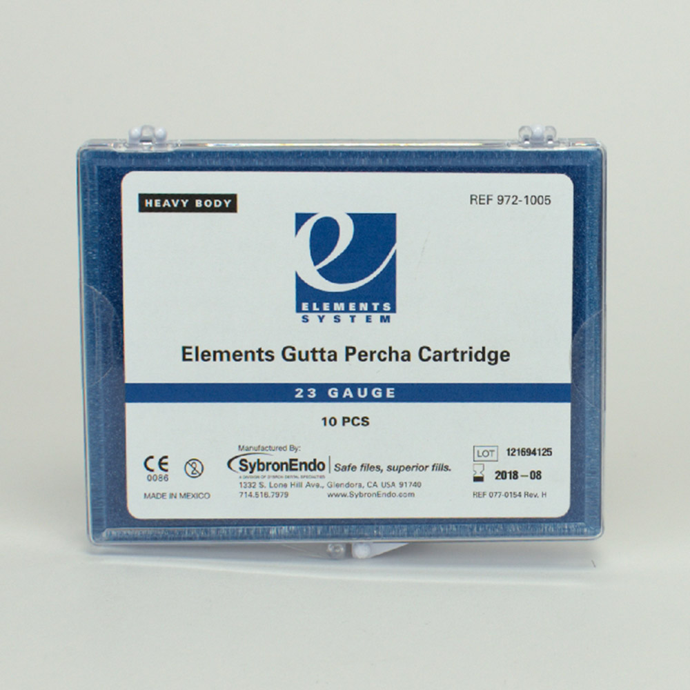 Guttapercha Cartridge 23GA Heavy B. 10St