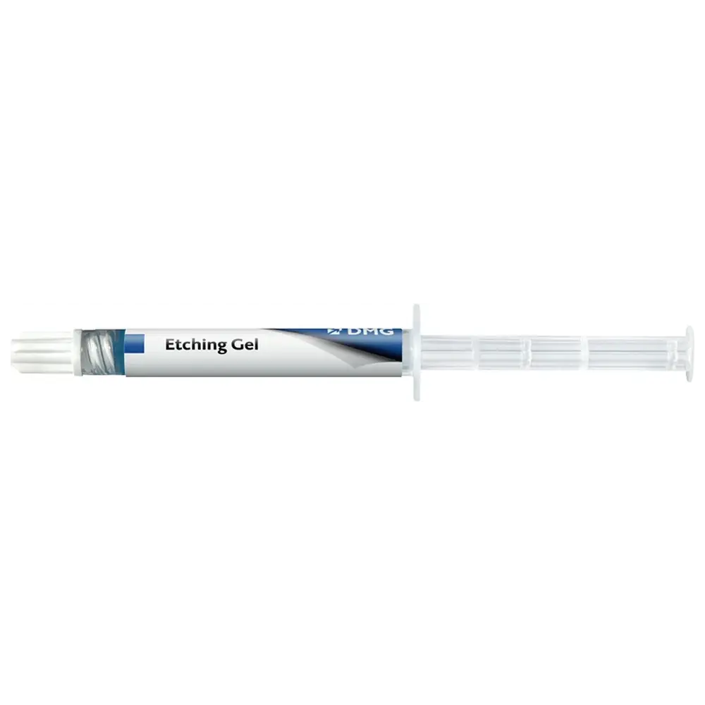 DMG Etching Gel - Packung 2 x 2 ml Spritze Medium Viscosity, 6 Luer-Lock-Tips DMG Etching Gel - Packung 2 x 2 ml Spritze Medium Viscosity, 6 Luer-Lock-Tips