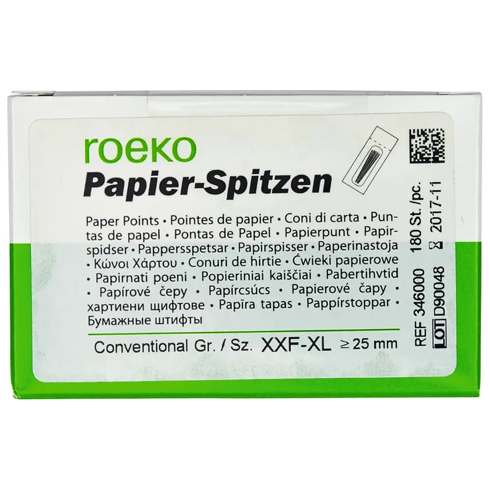COLTENE roeko Papier Spitzen conventional - Sortiment 180 Stück XXF-XL
