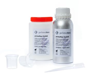 primotec primoflex CLEAR Set medium 450g Pulver / 330ml Liquid