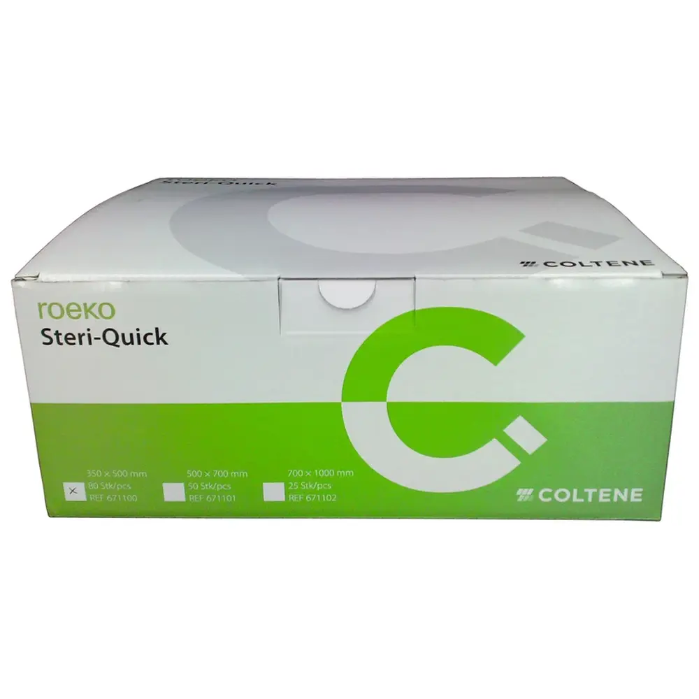COLTENE roeko Steri-Quick - Packung 80 Stück 35 x 50 cm