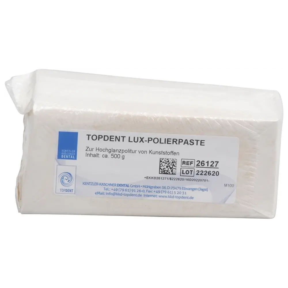 Kentzler-Kaschner TOPDENT Lux Polierpaste - Stück ca. 500 g