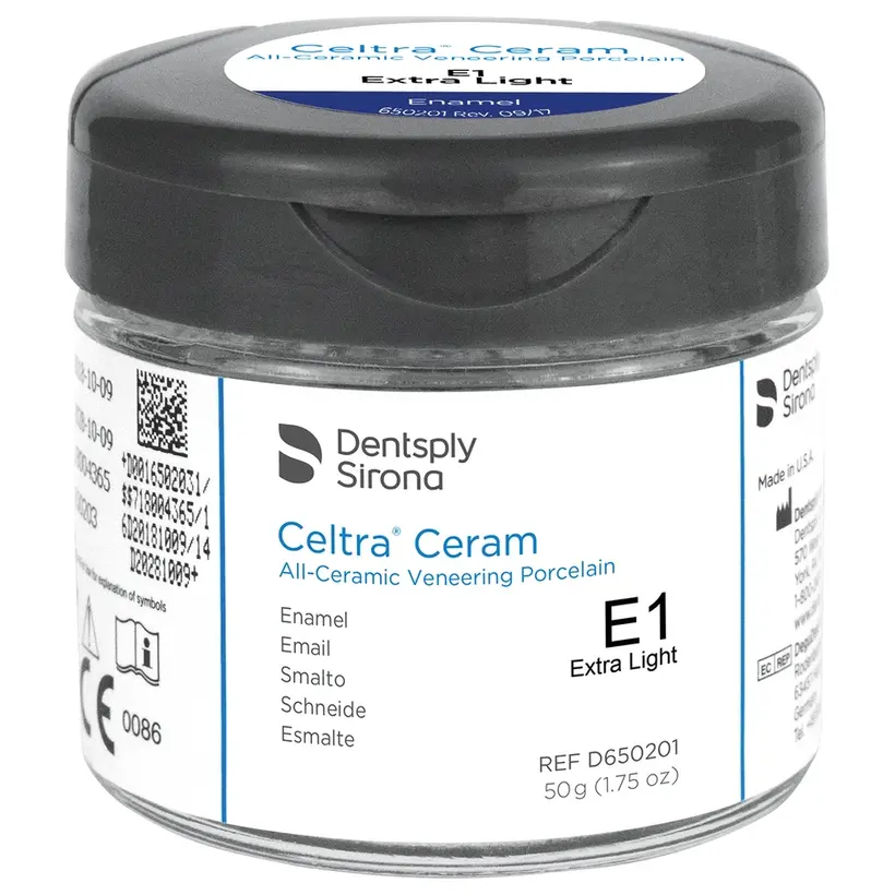 Dentsply LLC, USA CELTRA Ceram enamel E1 extra-light Pa 50g