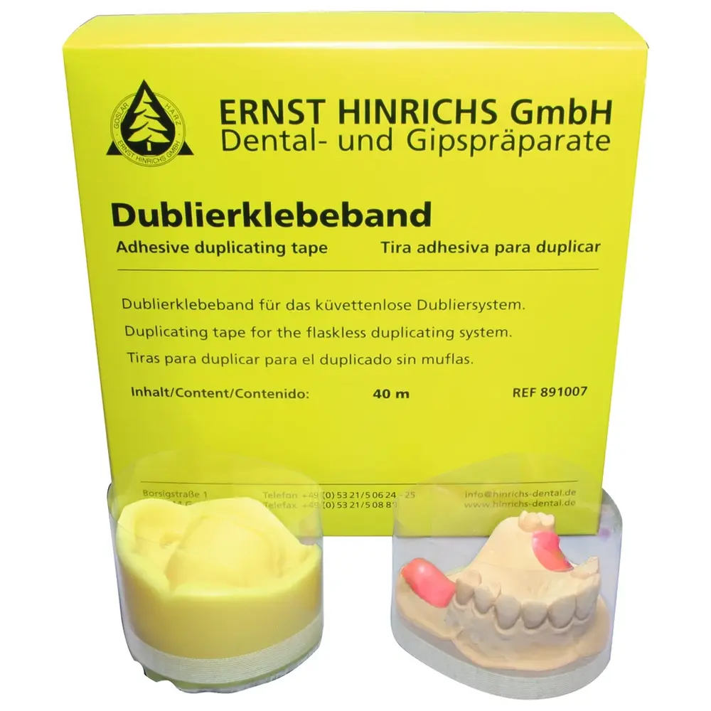ERNST HINRICHS Dubliertechnik - Packung 40 m Dublierklebeband ERNST HINRICHS Dubliertechnik - Packung 40 m Dublierklebeband