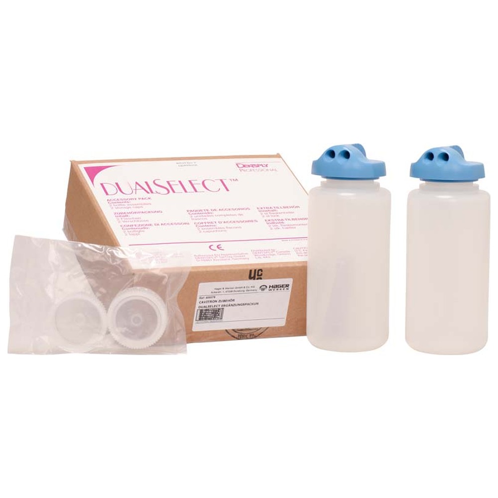 Hager & Werken Cavitron® DualSelect Desinfektionsflasche - Packung 2 x 500 ml