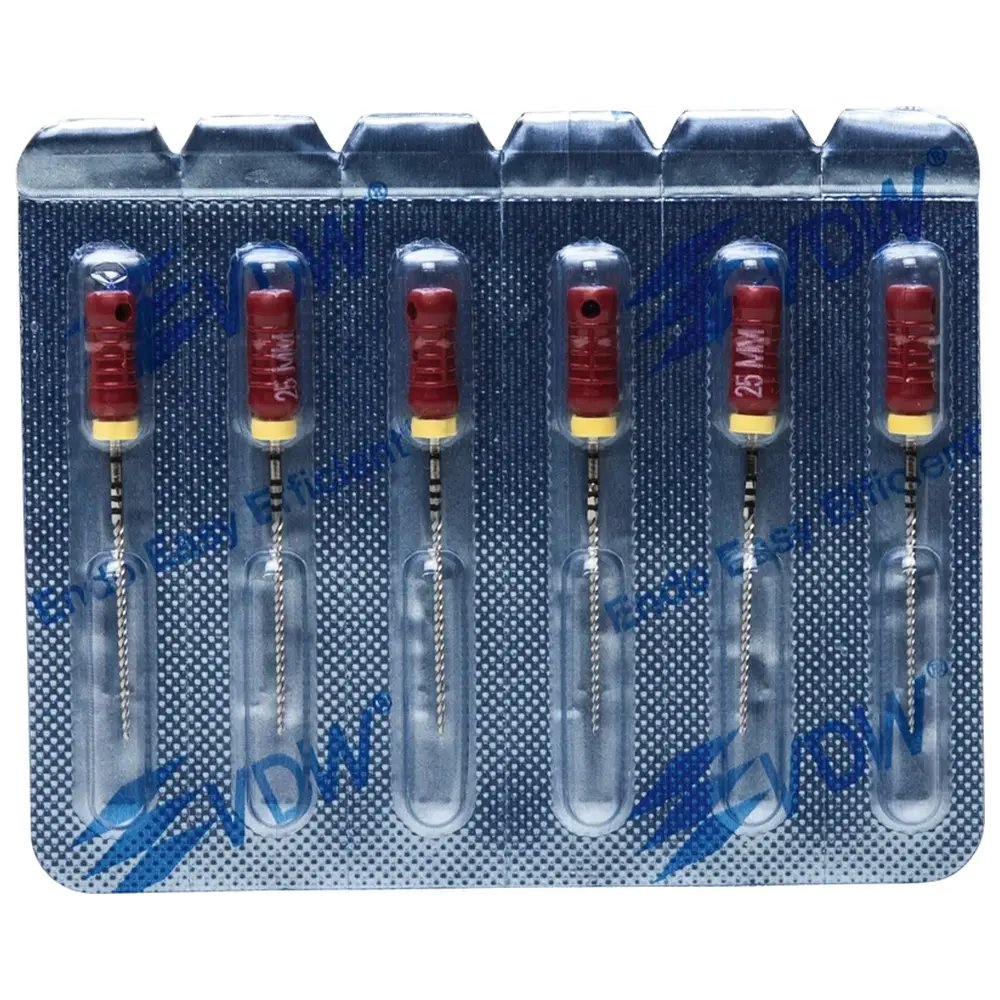 VDW STERILE K-Feilen - Blisterpackung 6 Stück 25 mm ISO 055
