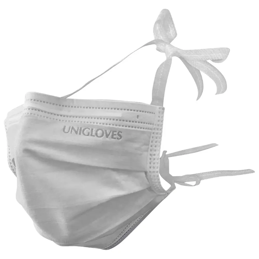 Unigloves BASIC OP-Mundschutz - Spenderbox 50 Stück weiß Unigloves BASIC OP-Mundschutz - Spenderbox 50 Stück weiß