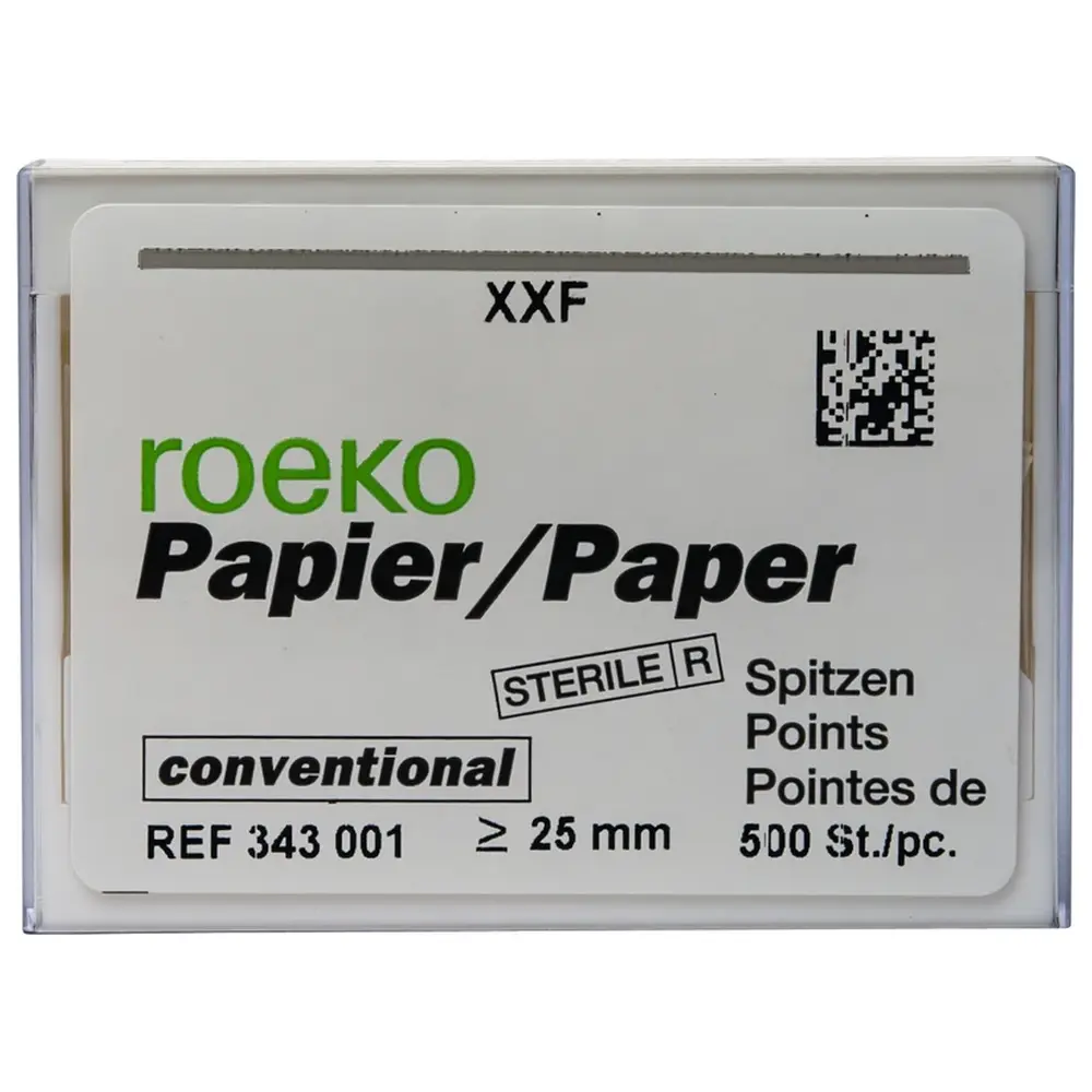 COLTENE roeko Papier Spitzen conventional - Packung 500 Stück XXF
