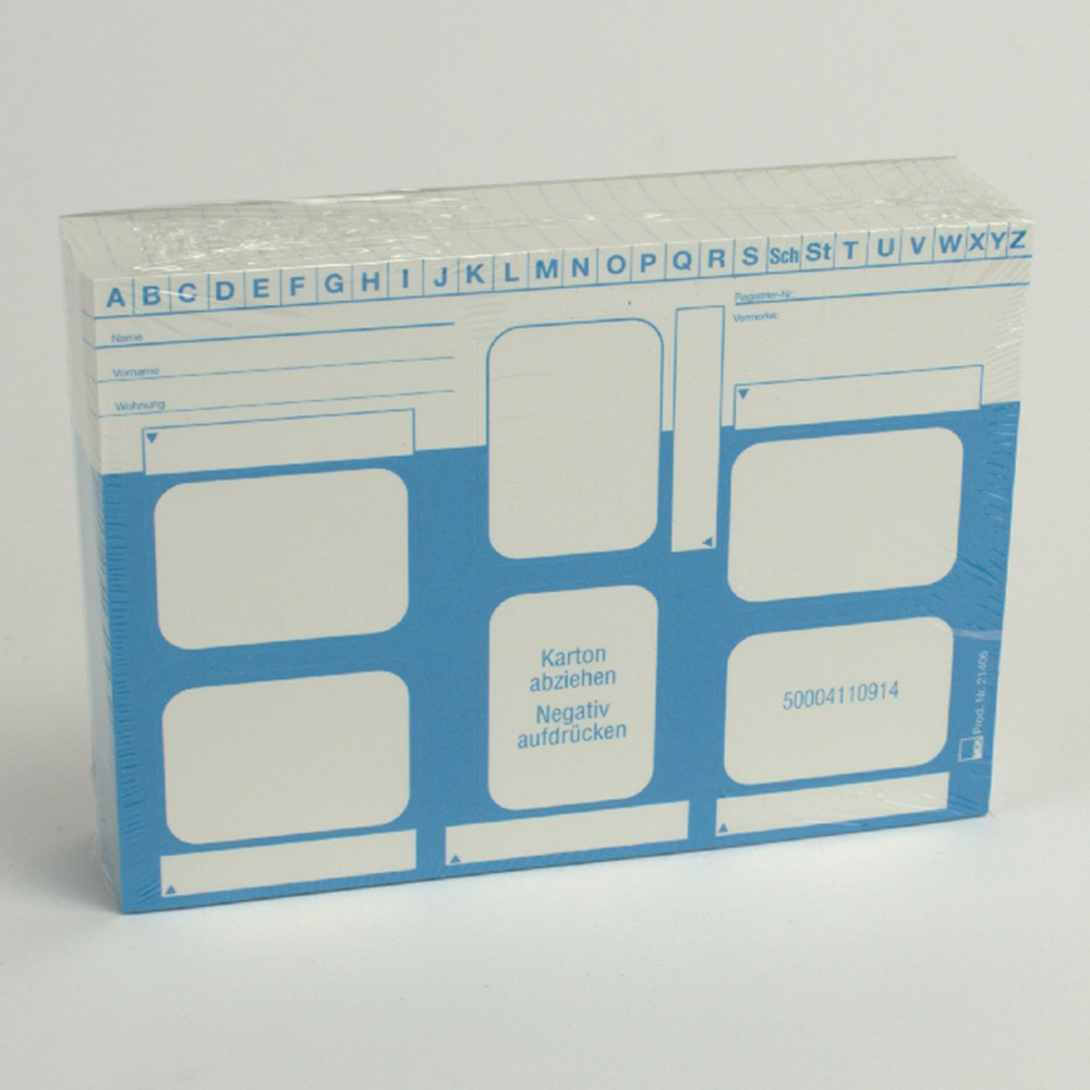 GX26451_Dentalfilmkarten_6_Filme_100St Dentalfilmkarten 6 Filme 100St