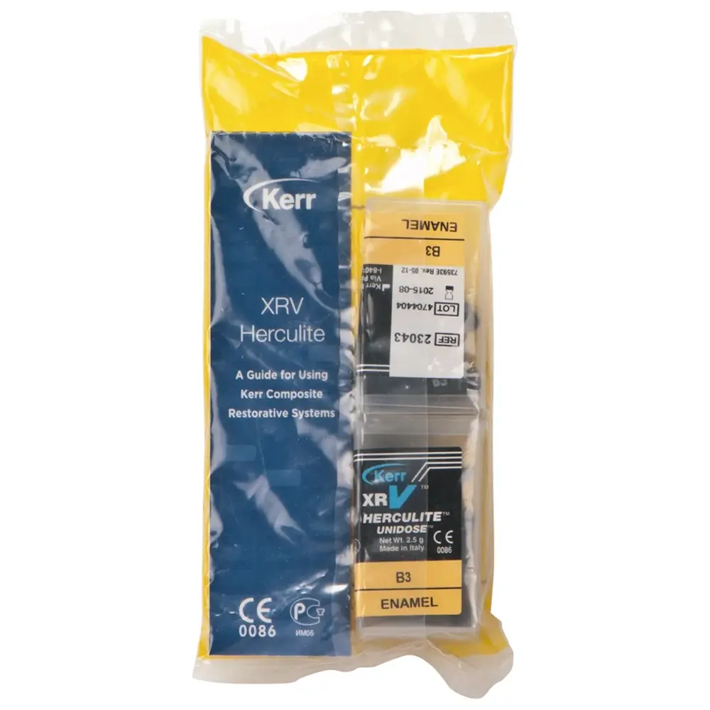 Kerr Herculite® XRV™ - Packung 20 x 0,25 g Unidose schmelz B3