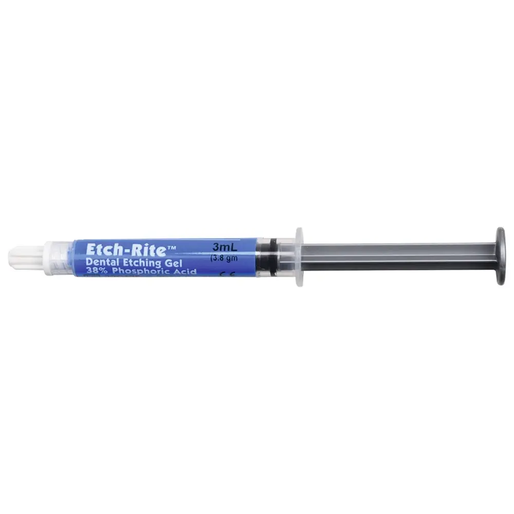 PULPDENT Etch Rite™ - Packung 2 x 3 ml Spritze 38 %, 25 Nadelansätze