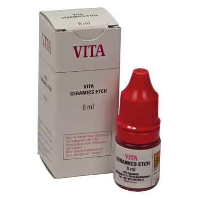 VITA Zahnfabrik H. Rauter GmbH & Co. KG CERAMICS ETCH Flasche 6ml VITA Zahnfabrik H. Rauter GmbH & Co. KG CERAMICS ETCH Flasche 6ml