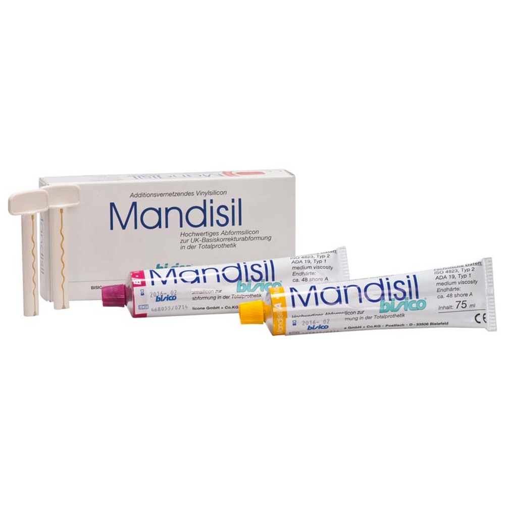 bisico Mandisil - Packung 78 ml Tube A, 78 ml Tube B