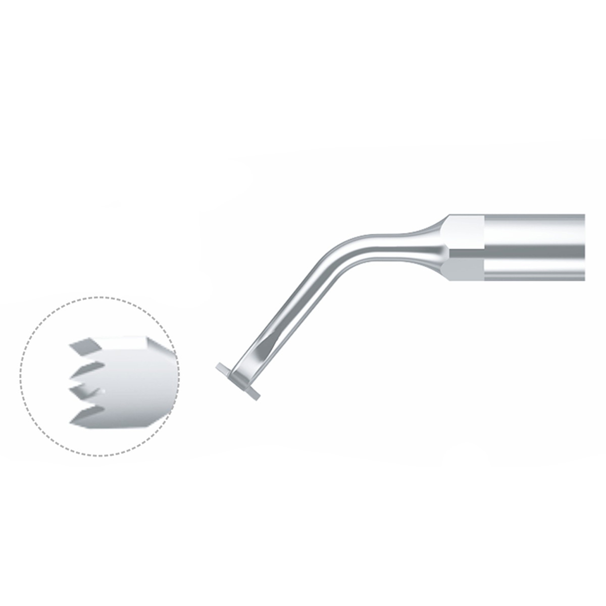Xpedent Ultraschallspitze BS2L Chirurgie (passend für den Einsatz mit ACTEON/Satelec® Geräten)