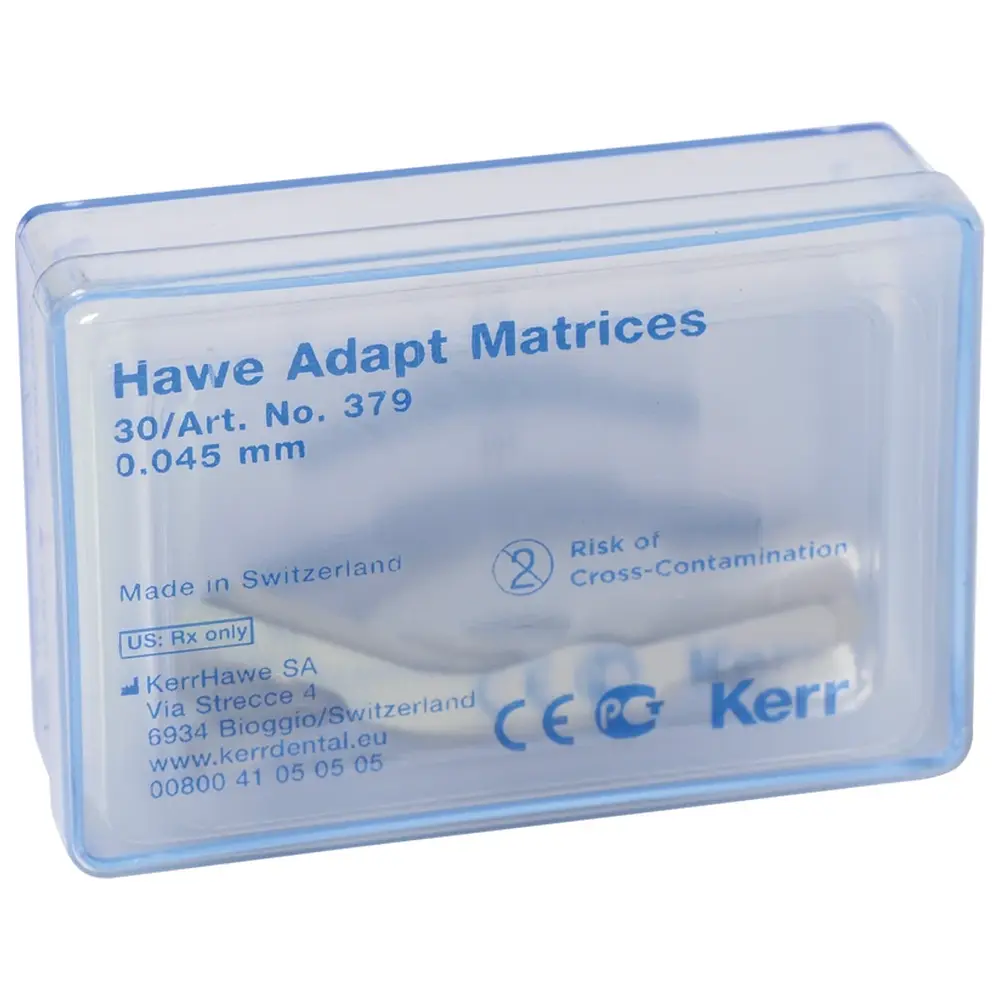 Kerr Adapt™ Matrizen - Nachfüllpackung 30 Stück Stärke 0,045 mm, Form 379