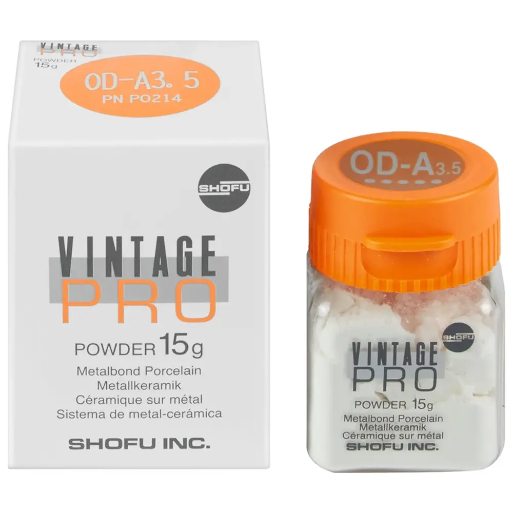 SHOFU VINTAGE PRO - Dose 15 g Pulver opaque dentin OD-A3,5