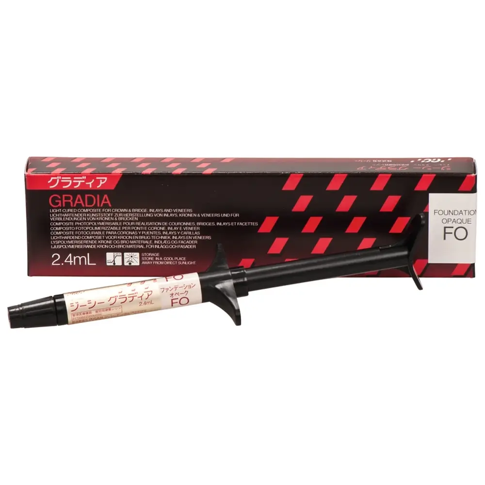 GC GRADIA® - Spritze 2,4 ml Paste Found Opaker