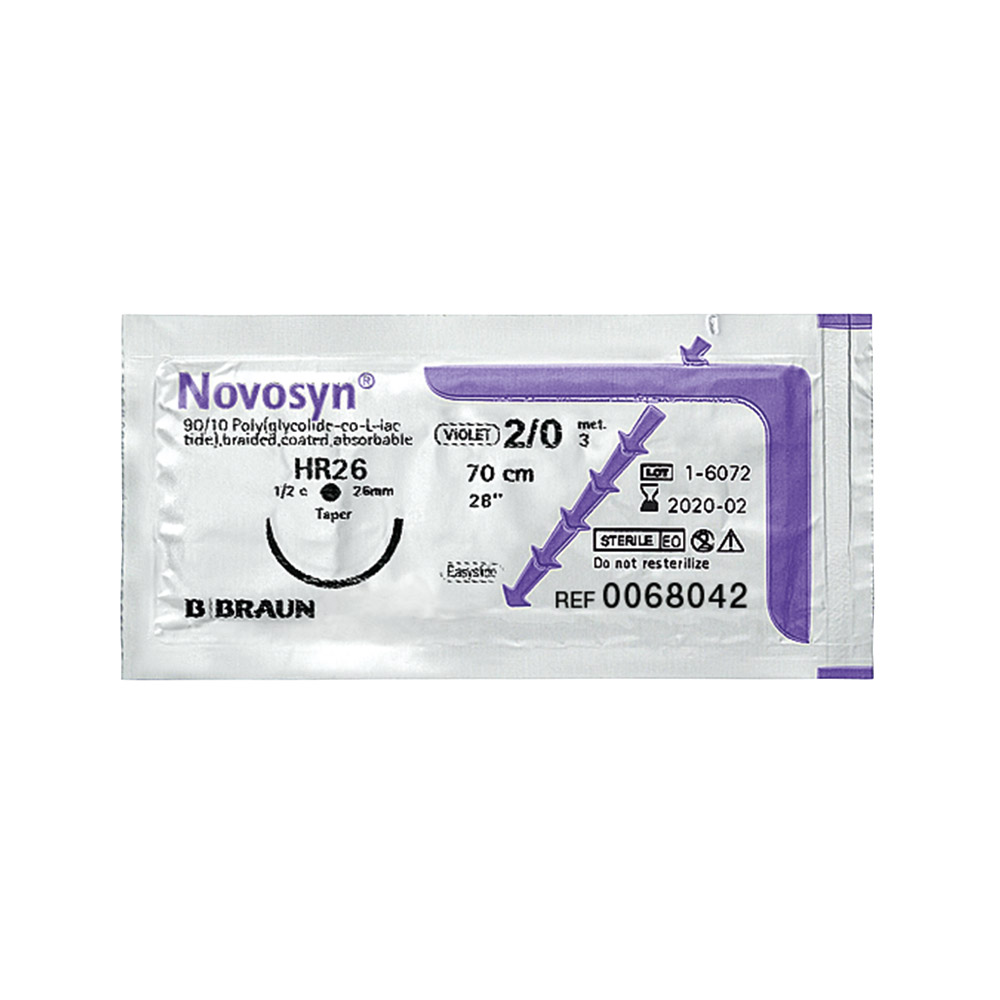 Novosyn 4/0 HR17 45cm 3Dtz