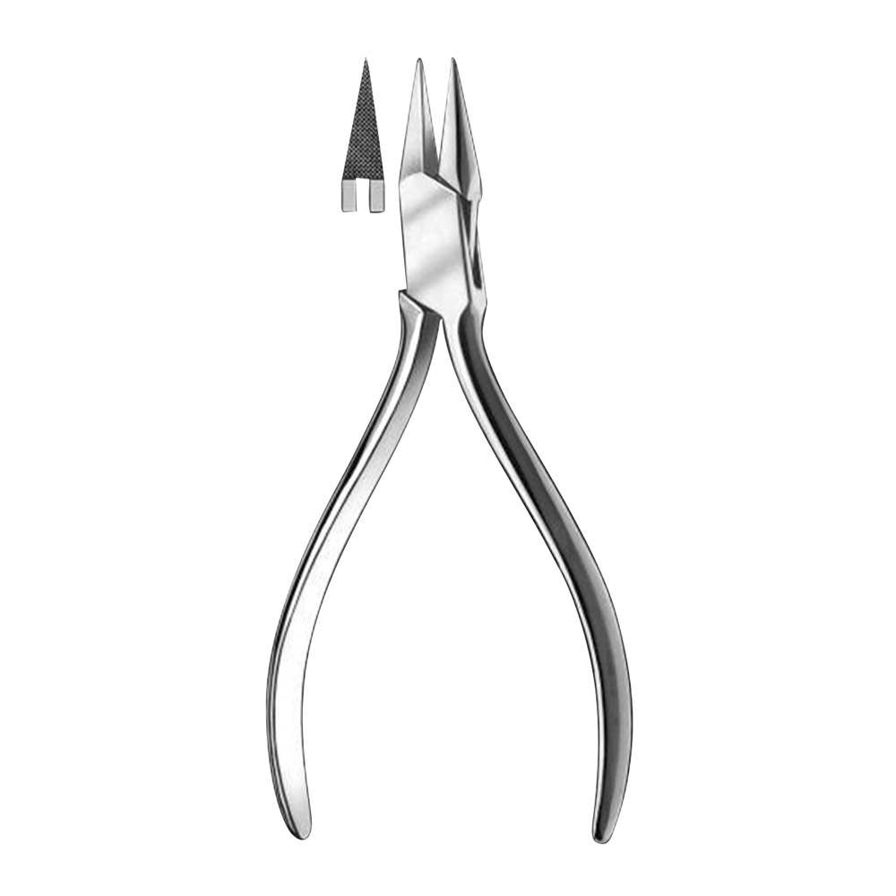 Spitzzange gerieft RS 1325 St