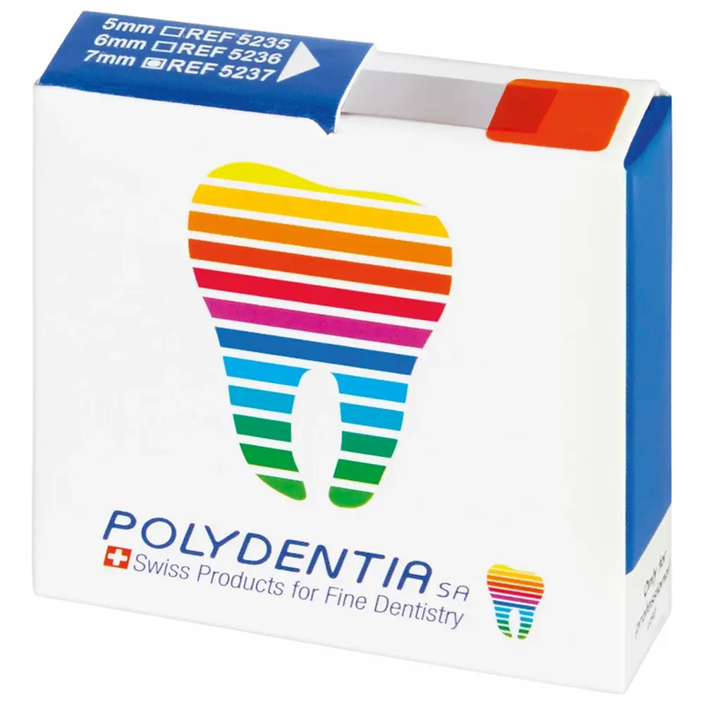 Polydentia SA Matrizenband - Packung 3 m Band Breite 7 mm, Stärke 0,03 mm, normal