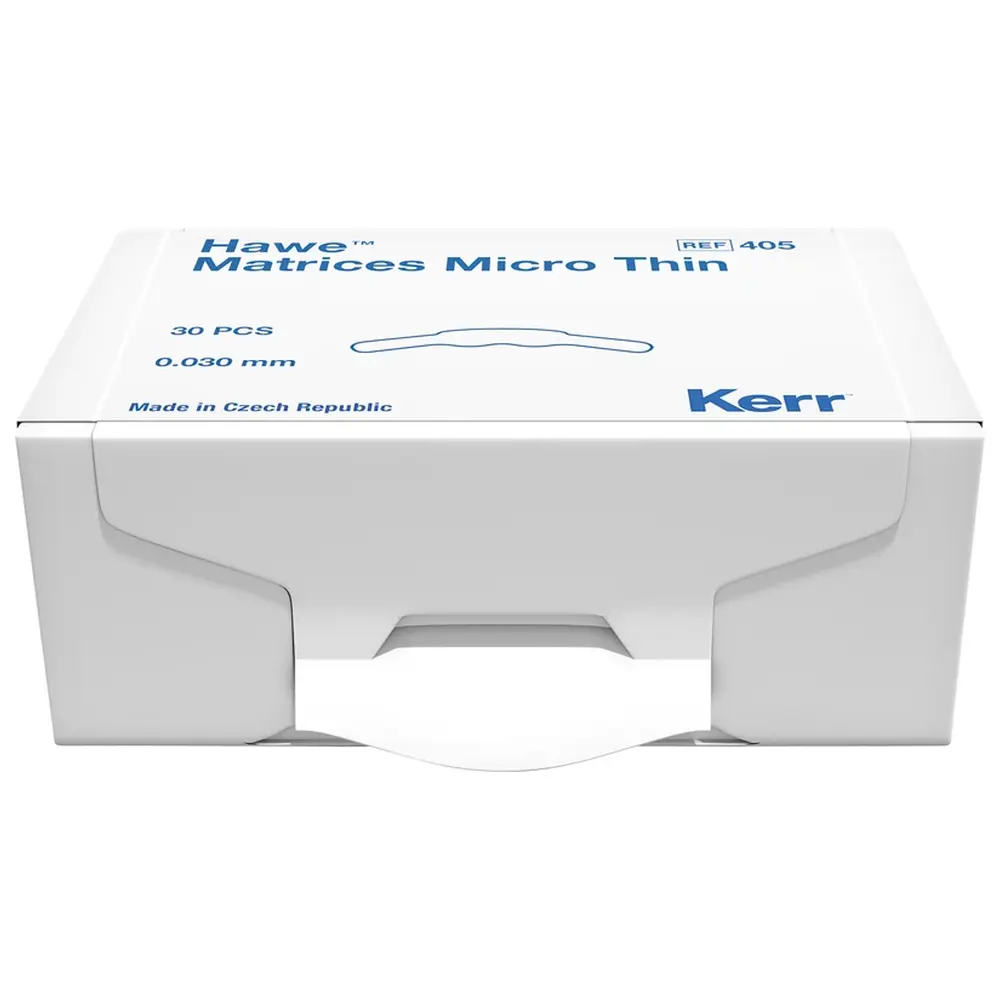 Kerr Matrizen Mikro-Dünn - Packung 30 Stück Stärke 0,03 mm, Nr. 405